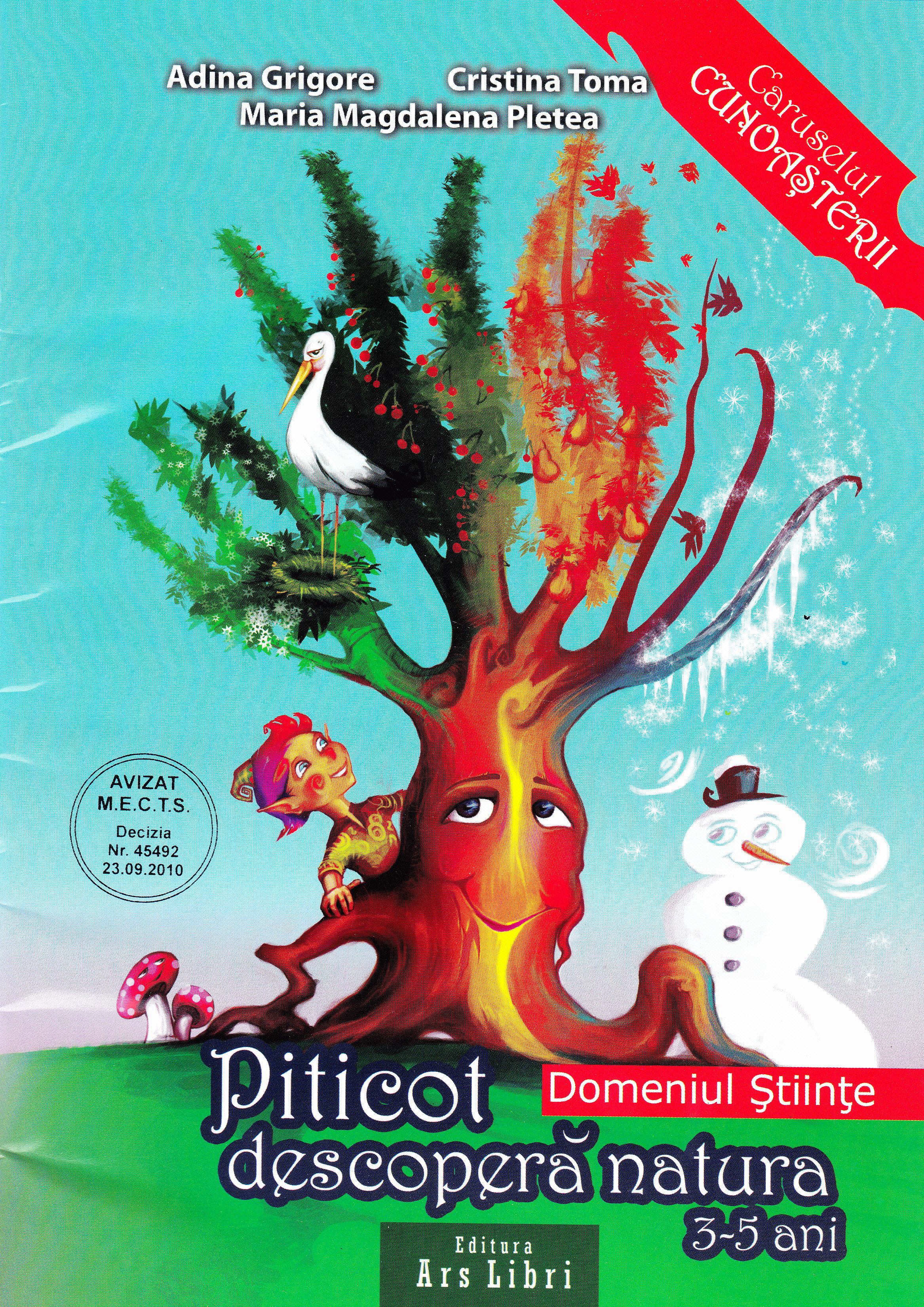 Piticot descopera natura 3-5 ani -  Adina Grigore