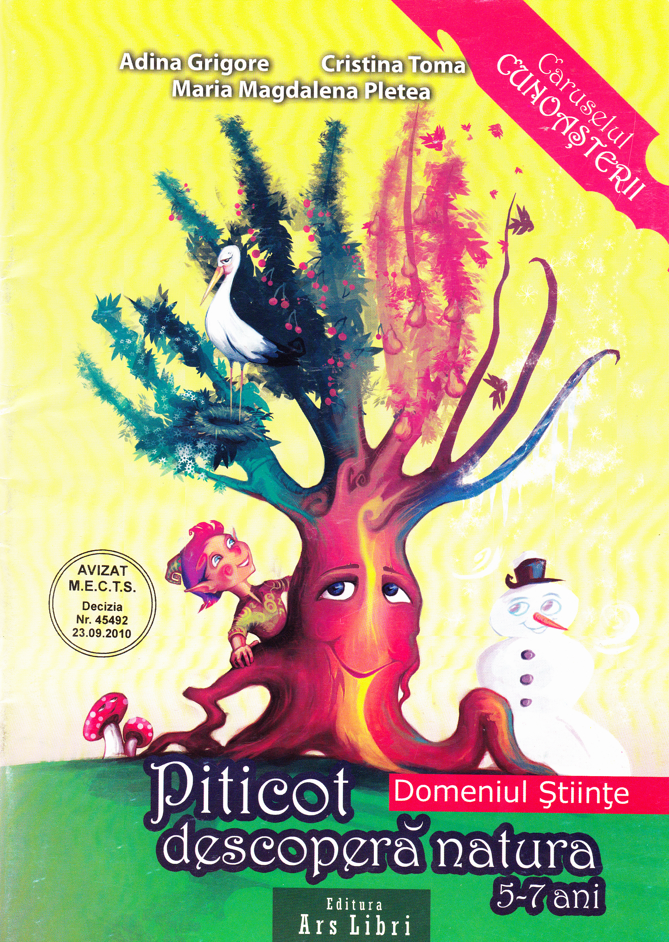 Piticot descopera natura 5-7 ani - Adina Grigore