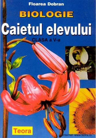 Coperta cărții 'Biologie cls 5 caietul elevului - Floarea Dobran'