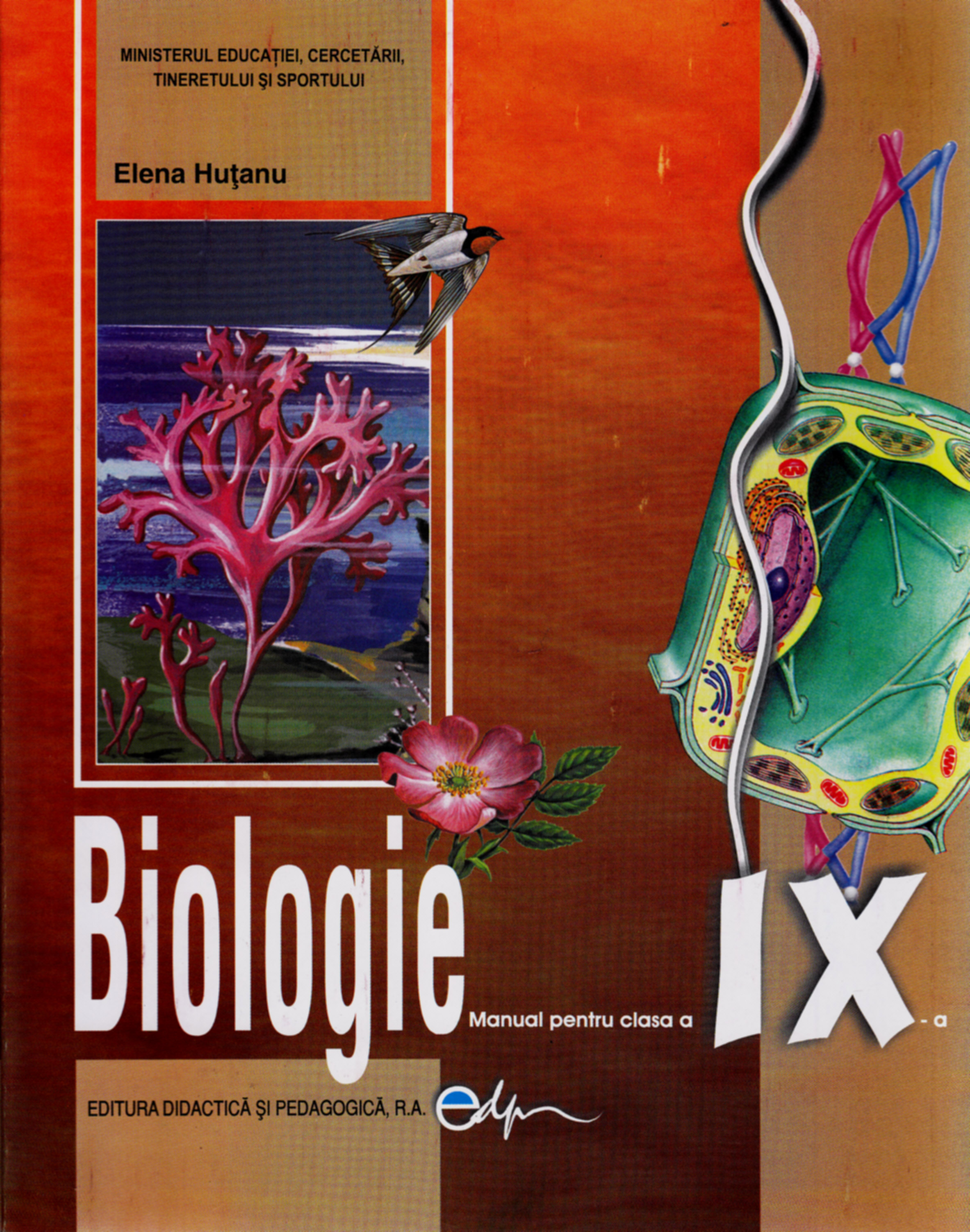 Manual biologie Clasa 9 - Elena Hutanu Crocnan