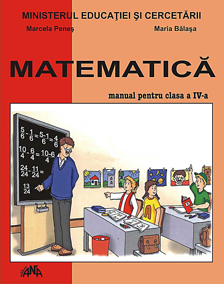 Manual matematica Clasa 4 - Marcela Penes, Maria Balasa