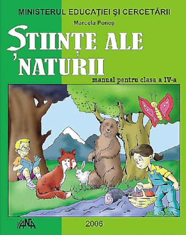 Stiinte Ale Naturii - Clasa 4 - Manual- Marcela Penes