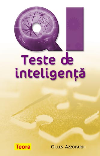 Coperta cărții 'QI teste de inteligenta - Gilles Azzopardi'