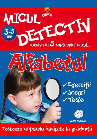 Coperta cărții '3-5 ani micul detectiv - Alfabetul'