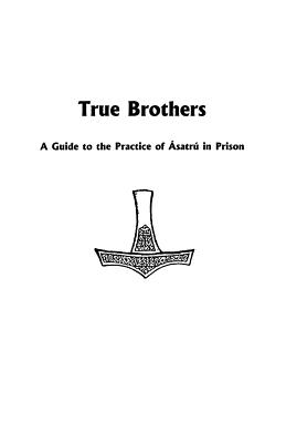 Coperta cărții 'True Brothers - Edred Thorsson'