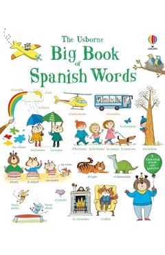 Coperta cărții 'Big Book of Spanish Words - Mairi Mackinnon'
