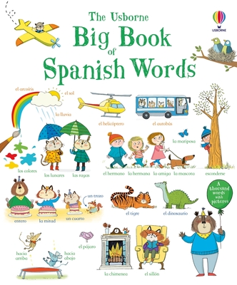 Coperta cărții 'Big Book of Spanish Words - Mairi Mackinnon'
