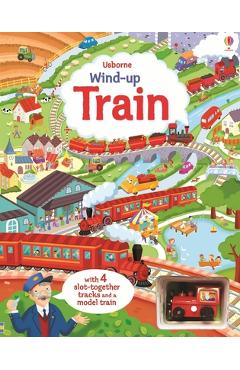 Coperta cărții 'Wind-Up Train - Fiona Watt'