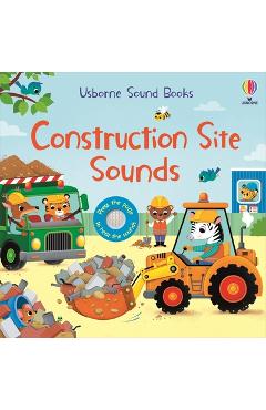 Coperta cărții 'Construction Site Sounds - Sam Taplin'