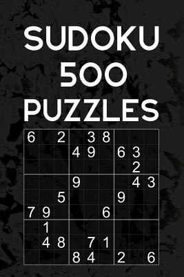 Coperta cărții '500 Sudoku Puzzles - Level: Medium: Quiz Book For Adults 9x9 Puzzle With Solutions At The Back Easy To Read Font Size'
