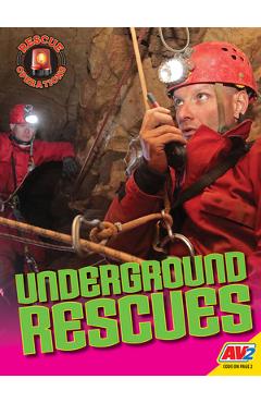 Coperta cărții 'Underground Rescues - Mark L. Lewis'