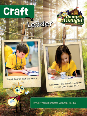 Vacation Bible School (Vbs) 2024 Camp Firelight Craft Leader: A Summer Camp Adventure with God - 