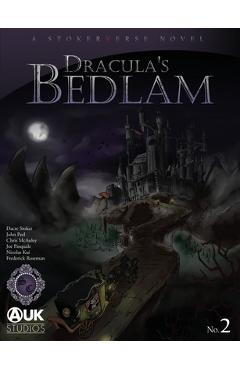 Coperta cărții 'Dracula's Bedlam - Dacre Stoker'