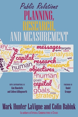 Coperta cărții 'Public Relations Planning, Research, and Measurement - Mark Hunter Lavigne'