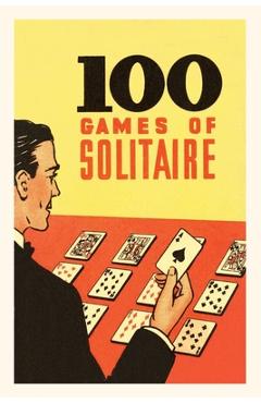 Poza produsului Vintage Journal 100 Games of Solitaire - Found Image Press