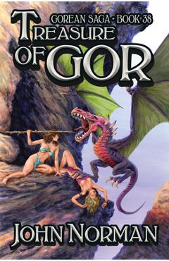 Coperta cărții 'Treasure of Gor - John Norman'