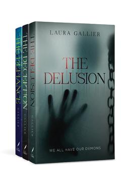 Coperta cărții 'The Delusion Series Books 1-3: The Delusion / The Deception / The Defiance - Laura Gallier'