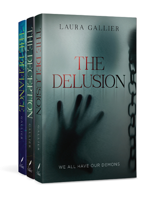 Coperta cărții 'The Delusion Series Books 1-3: The Delusion / The Deception / The Defiance - Laura Gallier'
