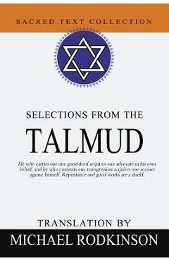 Coperta cărții 'Selections From The Talmud - Michael Rodkinson'
