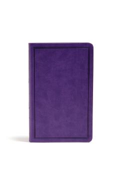 Coperta cărții 'KJV Deluxe Gift Bible, Purple Leathertouch - Holman Bible Publishers'