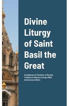 Coperta cărții 'Divine Liturgy of Saint Basil the Great - Timothy Curtis'