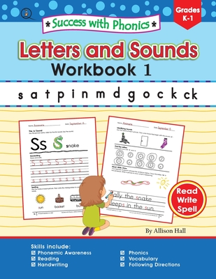 Coperta cărții 'Success with Phonics: Letters and Sounds Workbook 1 - Allison C. Hall'