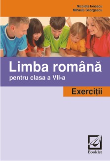 Coperta cărții 'Limba romana cls 7 exercitii - Nicoleta Ionescu'