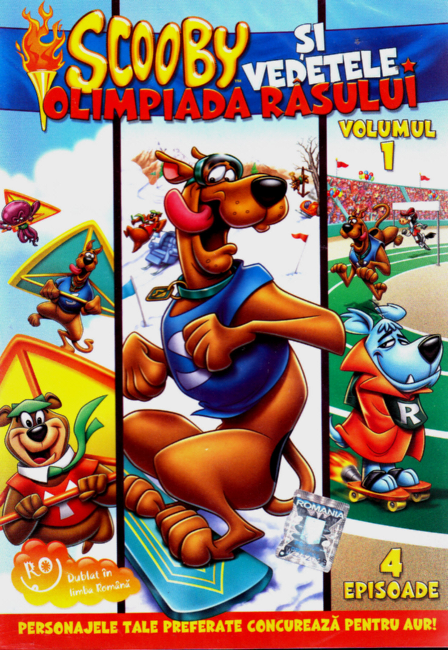 Dvd Scooby-Doo Si Vedetele - Olimpiada Rasului Volumul 1
