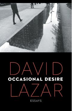 Coperta cărții 'Occasional Desire: Essays - David Lazar'