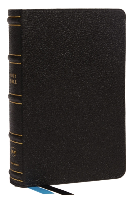 Nkjv, Compact Bible, MacLaren Series, Genuine Leather, Black, Comfort Print: Holy Bible, New King James Version - Thomas Nelson
