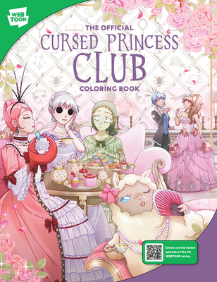 The Official Cursed Princess Club Coloring Book: 46 Original Illustrations to Color and Enjoy - Lambcat