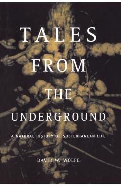Coperta cărții 'Tales from the Underground: A Natural History of Subterranean Life - David Wolfe'