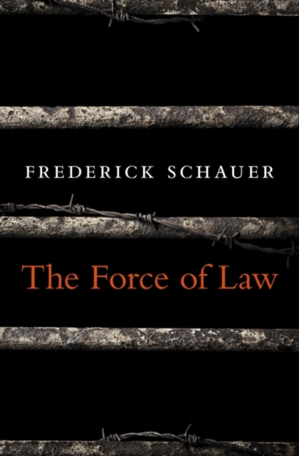 The Force of Law - Schauer