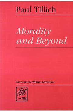 Coperta cărții 'Morality & Beyond - Paul Tillich'
