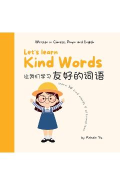 Coperta cărții 'Let's Learn Kind Words - Kristin Yu'
