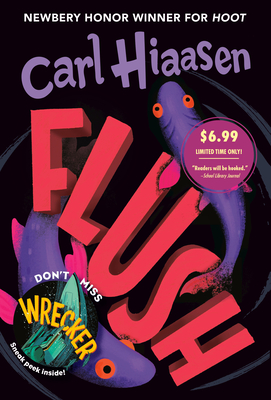 Coperta cărții 'Flush - Carl Hiaasen'