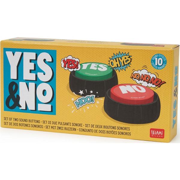 Set de 2 butoane sonore: Yes and No