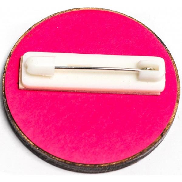 Martisor insigna din lemn: Pisica