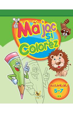 Ma joc si colorez 5-7 ani