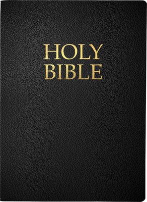 Kjver Holy Bible, Large Print, Black Bonded Leather, Thumb Index: (King James Version Easy Read, Red Letter) - Whitaker House