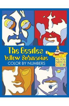 Poza produsului The Beatles Yellow Submarine Color by Numbers - Insight Editions