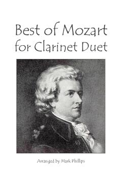 Coperta cărții 'Best of Mozart for Clarinet Duet - Mark Phillips'