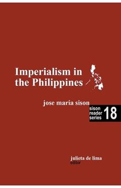 Coperta cărții 'Imperialism in the Philippines - Jose Maria Sison'