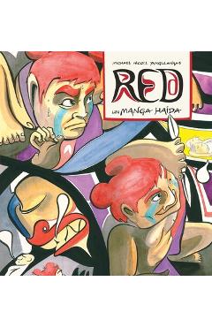 Coperta cărții 'Red: Un manga haïda - Michael Nicoll Yahgulanaas'