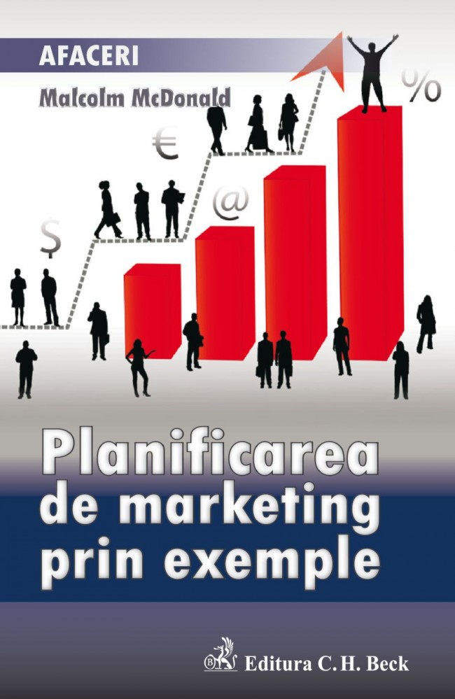 Coperta cărții 'Planificarea de marketing prin exemple - Malcolm McDonald'