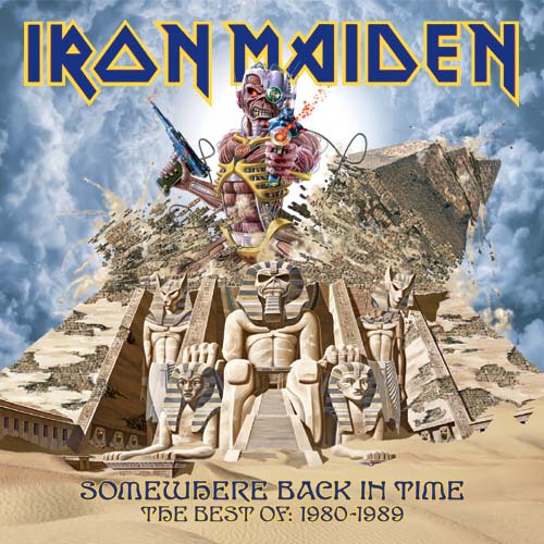 CD Iron Maiden - Somewhere Back In Time. The Best Of 1980-1989