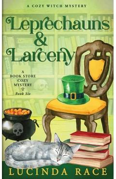 Coperta cărții 'Leprechauns & Larceny - Lucinda Race'