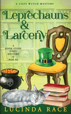 Coperta cărții 'Leprechauns & Larceny - Lucinda Race'