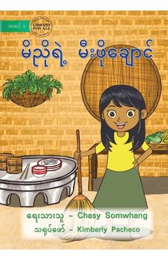 Coperta cărții 'Maisy's Kitchen - မိညိုရဲ့ မီးဖိုချောƚ - Chasy Somwhang'