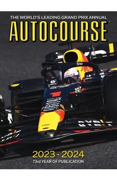 Coperta cărții 'Autocourse 2023-24: The World's Leading Grand Prix Annual - Tony Dodgins'